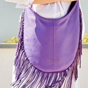Sassy Jones Dina Purse - Purple